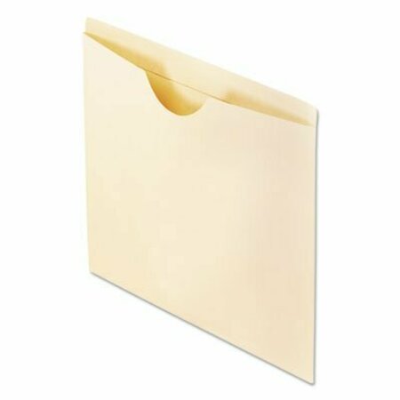 TOPS BUSINESS FORMS Smart Shield Reinforced File Jackets, Straight Tab, Letter Size, Manilia, 100PK 22022